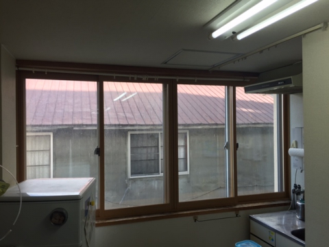 防音・結露・寒さ対策に内窓プラマードUペアガラス仕様を取付♬　小樽市